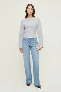 Striped Dolman Heavy Cotton Top