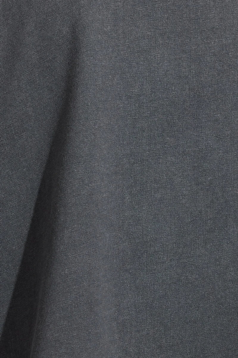 Off Shoulder Cropped T-Shirt