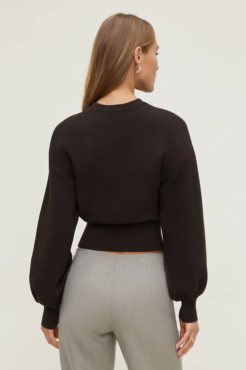 Balloon Sleeve Sweater