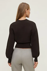 Balloon Sleeve Sweater