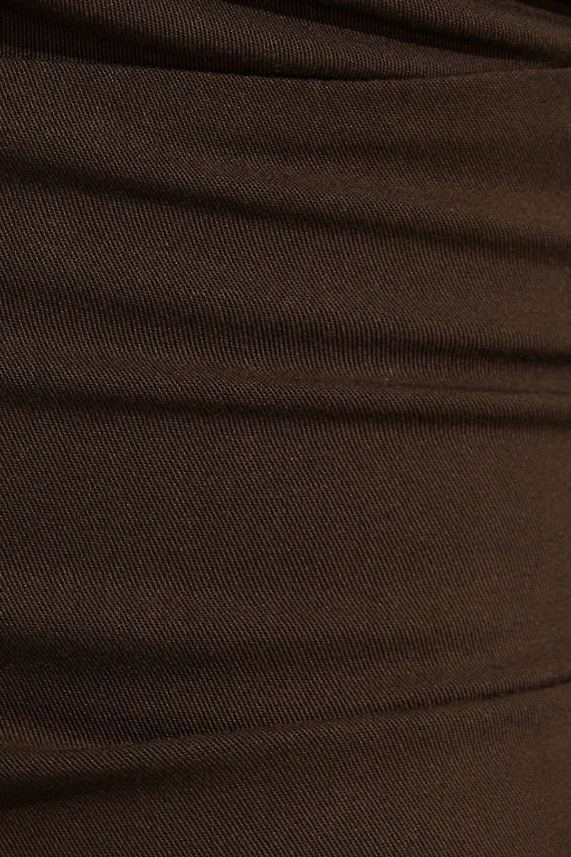 Lace-Up Back Halter Top