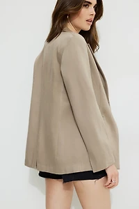 Straight Single Breasted Blazer