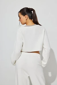 Chandail écourté ample super doux