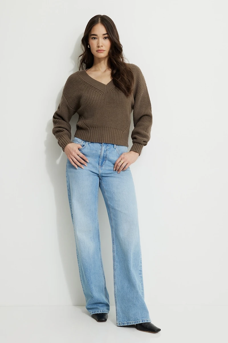 Stephanie Cinched Waist Sweater