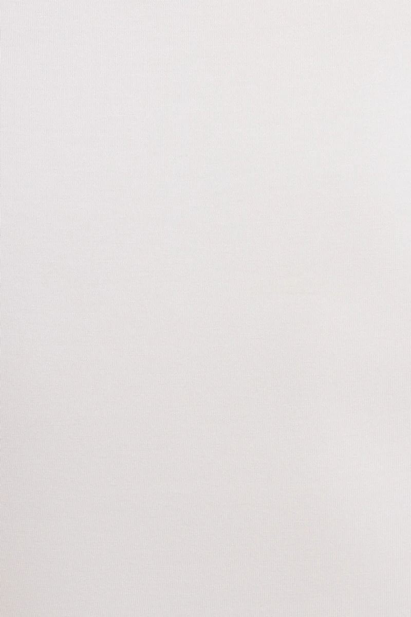 Camisole drapée en jersey à col châle