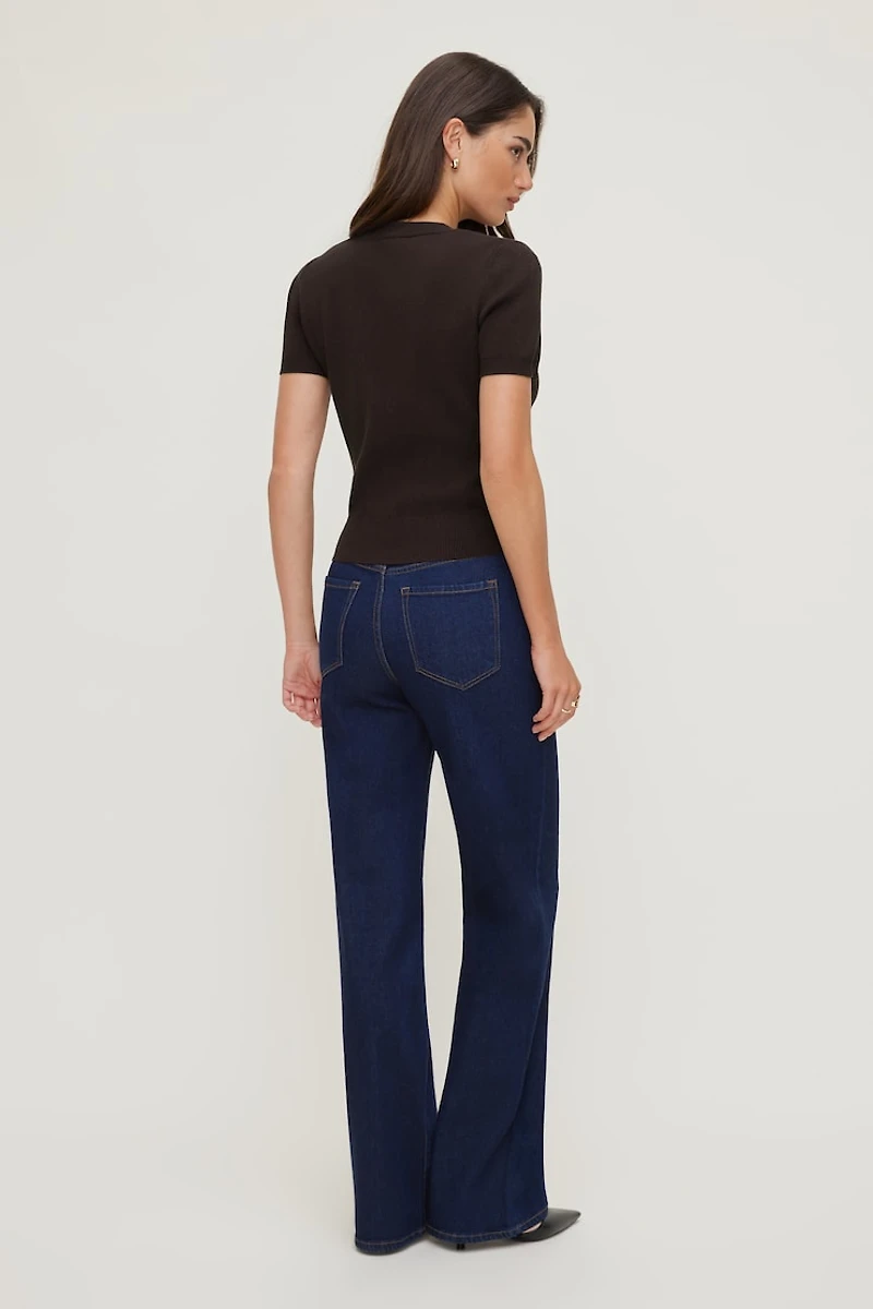 Clara Short Sleeve Sweater