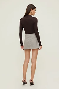 Mock Neck Long Sleeve Top