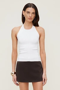 Halter Sweater Tank Top