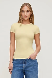 T-shirt à col rond Rumi