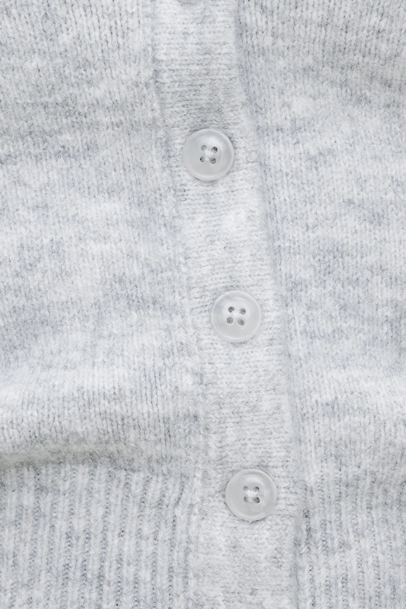 Cardigan à col rond Rebecca