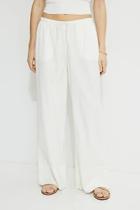 Leo Wide Leg Linen Pants
