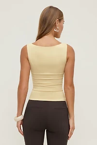 Nola Sculpt Tank Top