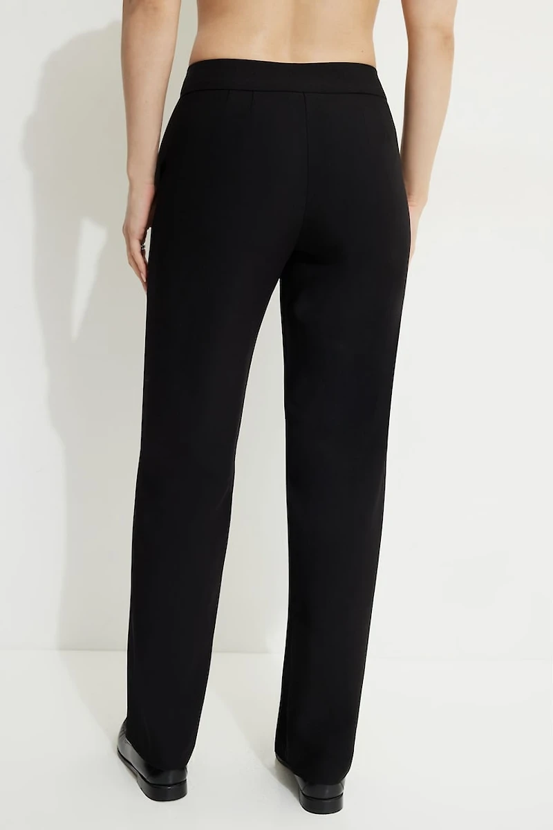 Mid Rise Straight Pants
