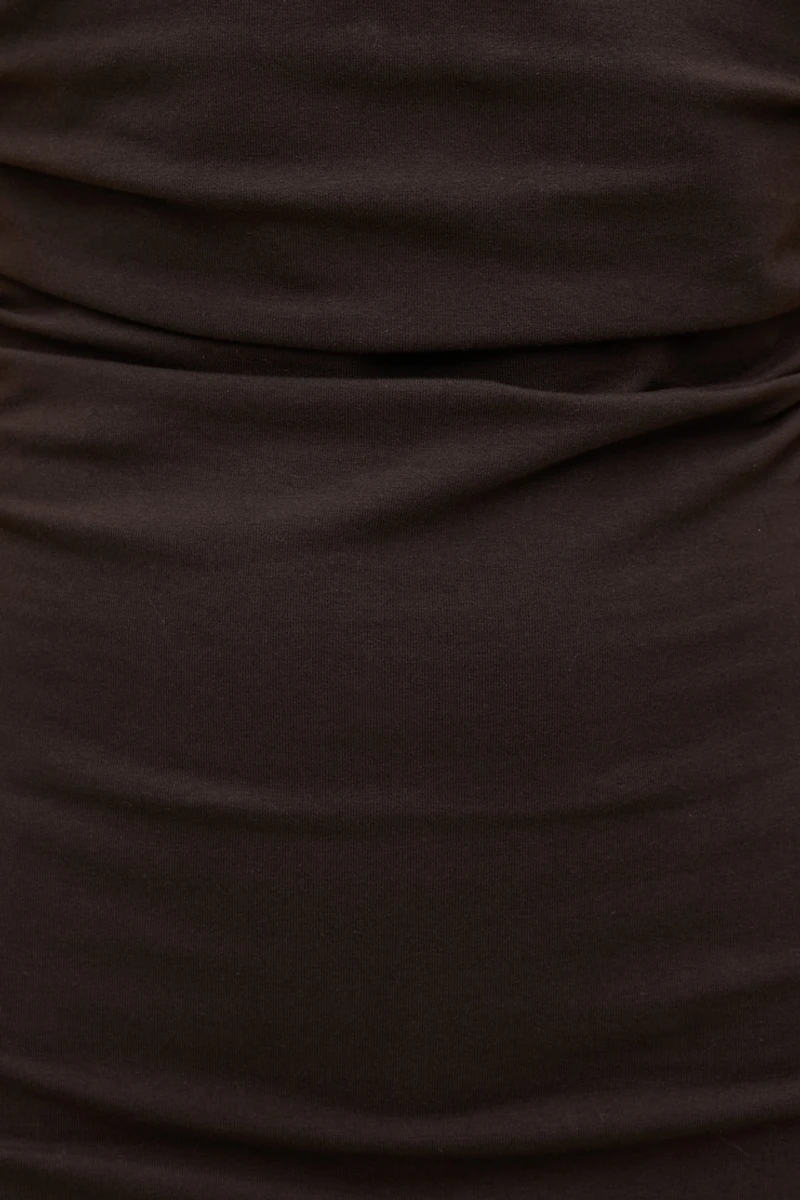 Minirobe froncée en jersey Katia