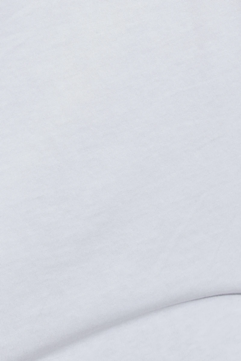 T-shirt asymétrique large