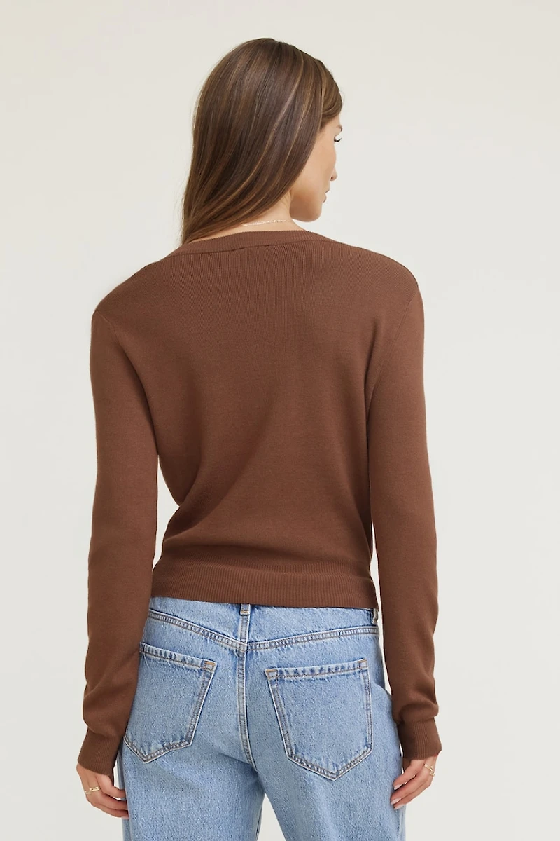 Rebecca Crewneck Cardigan