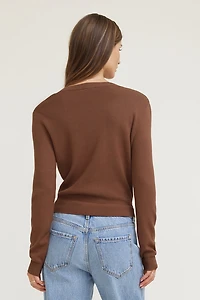 Rebecca Crewneck Cardigan