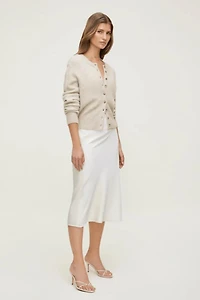 Cardigan à col rond Rebecca