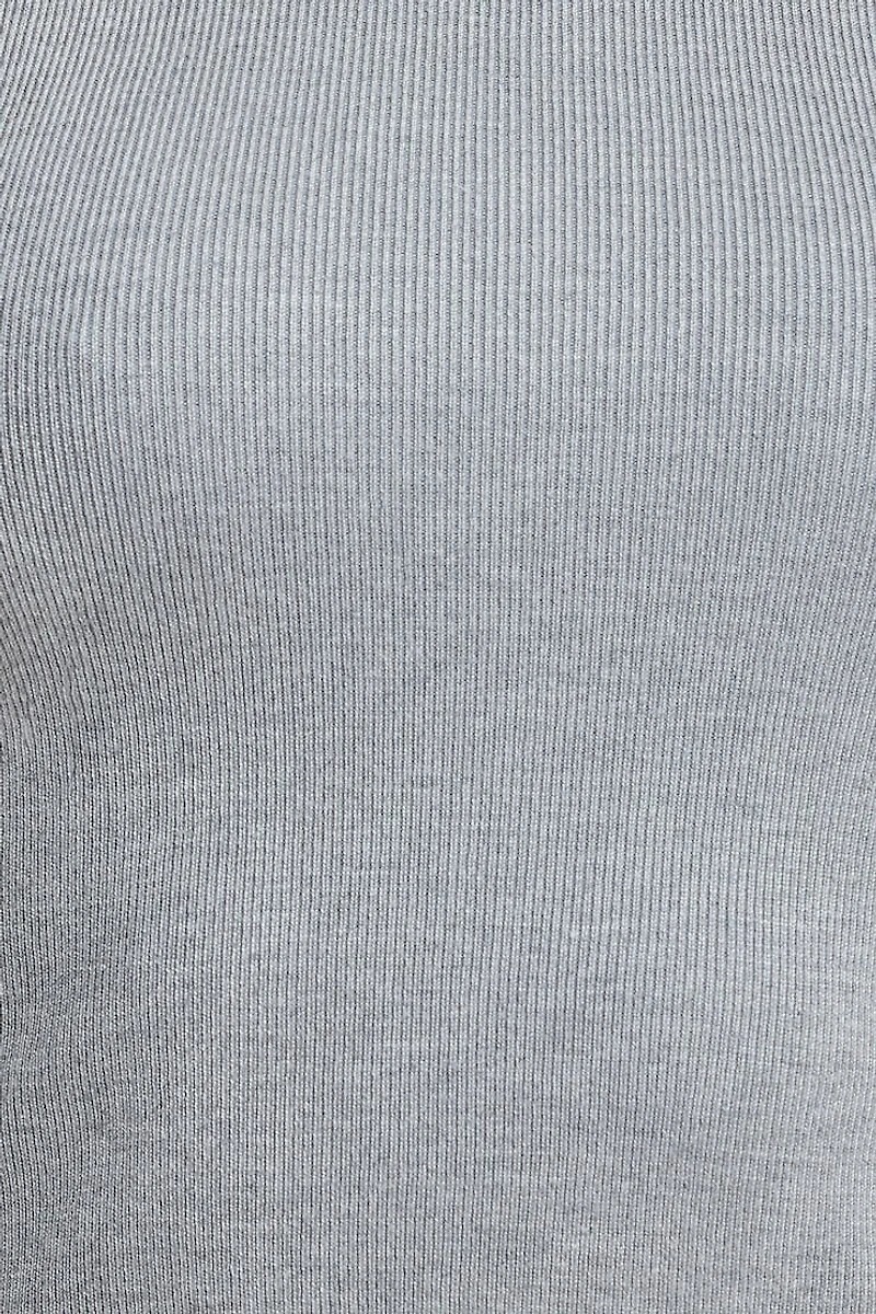 Button Cuff Turtleneck Sweater