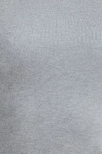 Button Cuff Turtleneck Sweater