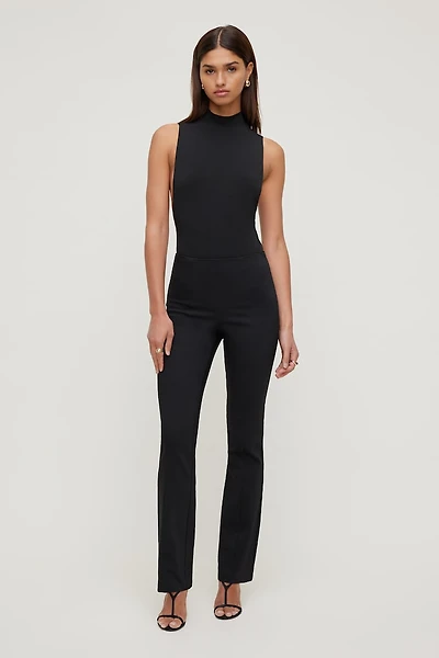 High Rise Slim Bootcut Pants