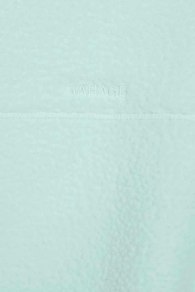 Blouson en molleton sherpa à fermeture éclair complète