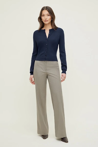 Rebecca Crewneck Cardigan