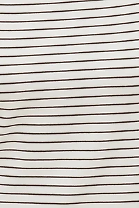 T-shirt quotidien rayé en coton épais