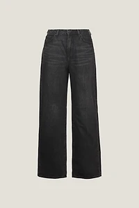 Mika Mid Rise Relaxed Straight Leg Jeans