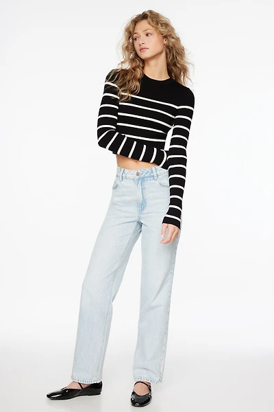 Jean à jambe droite Justina