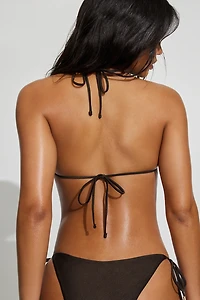 Ring Triangle Bikini Top