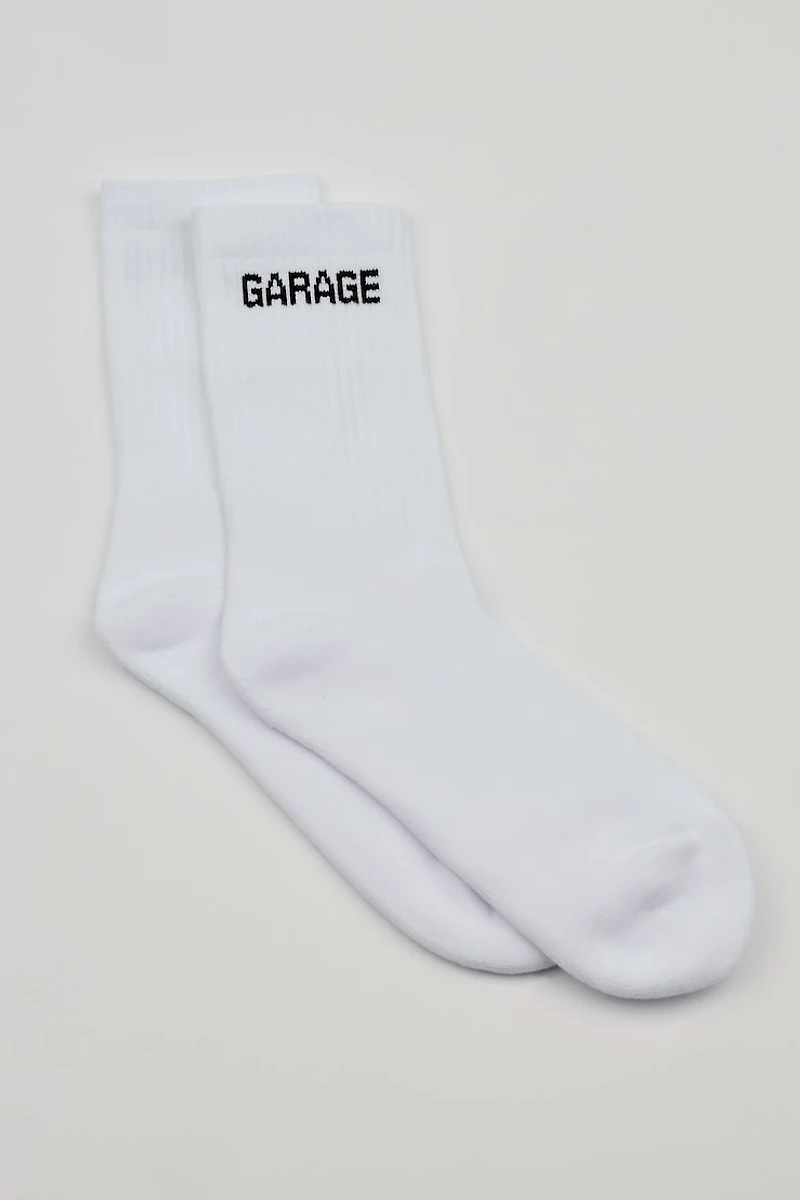 Garage Logo Crew Sock
