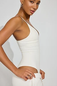 Justaucorps à col plongeant SoftActive