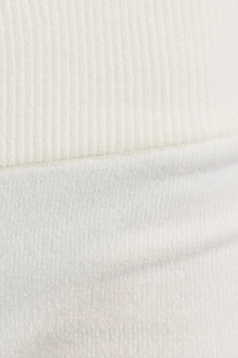 Minishort en chenille à taille basse