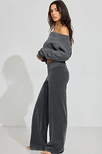 Chenille Low Rise Pants