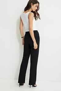 High Rise Slim Leg Pants