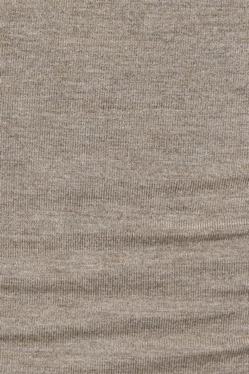 Smooth Open Neck Tee