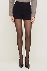 Short A coupe en et taille ultrahaute