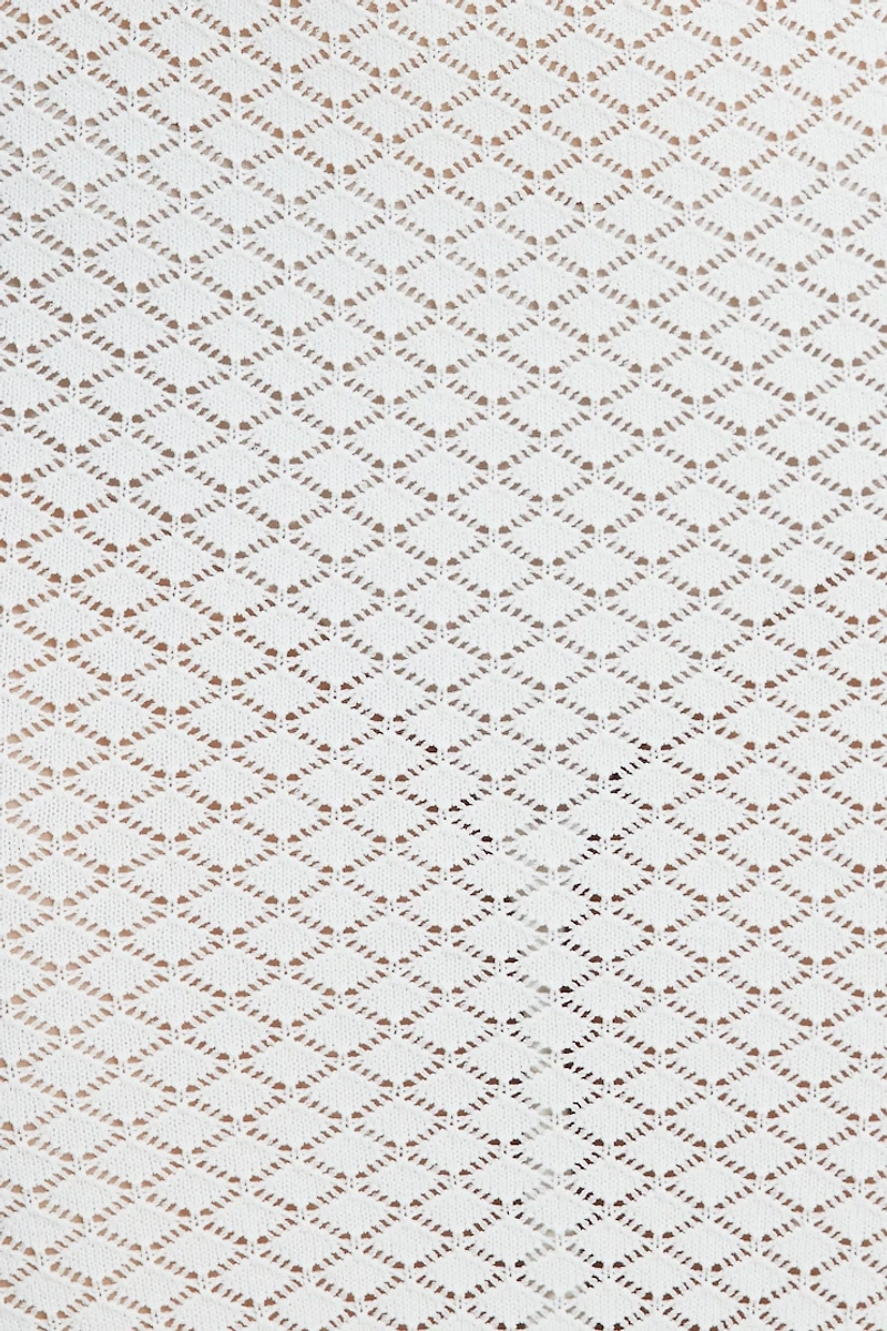 Jupe maxi en pointelle