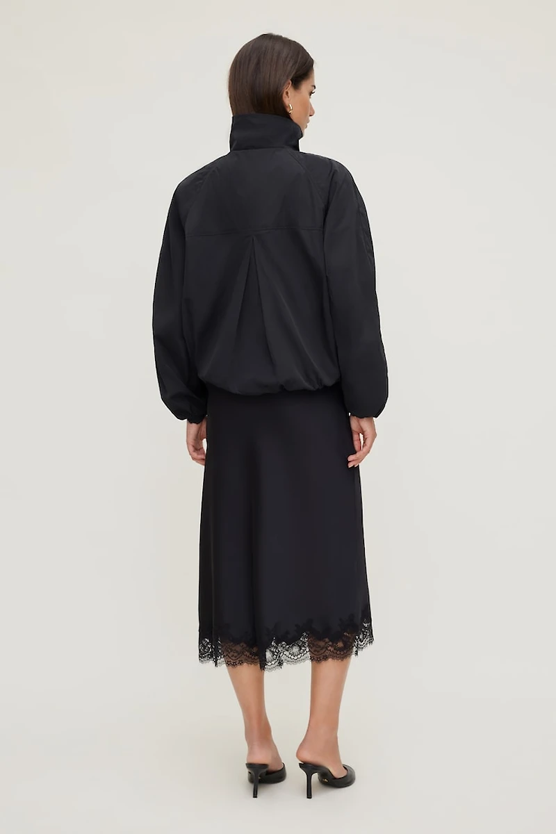 High Neck Wind Anorak