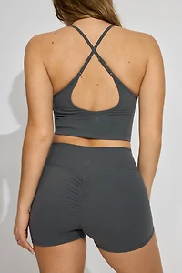 SoftActive Ruched Booty Shorts