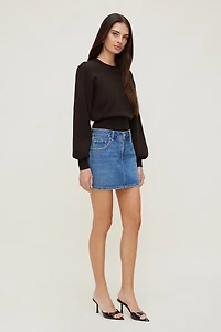 Chandail à manches bouffantes