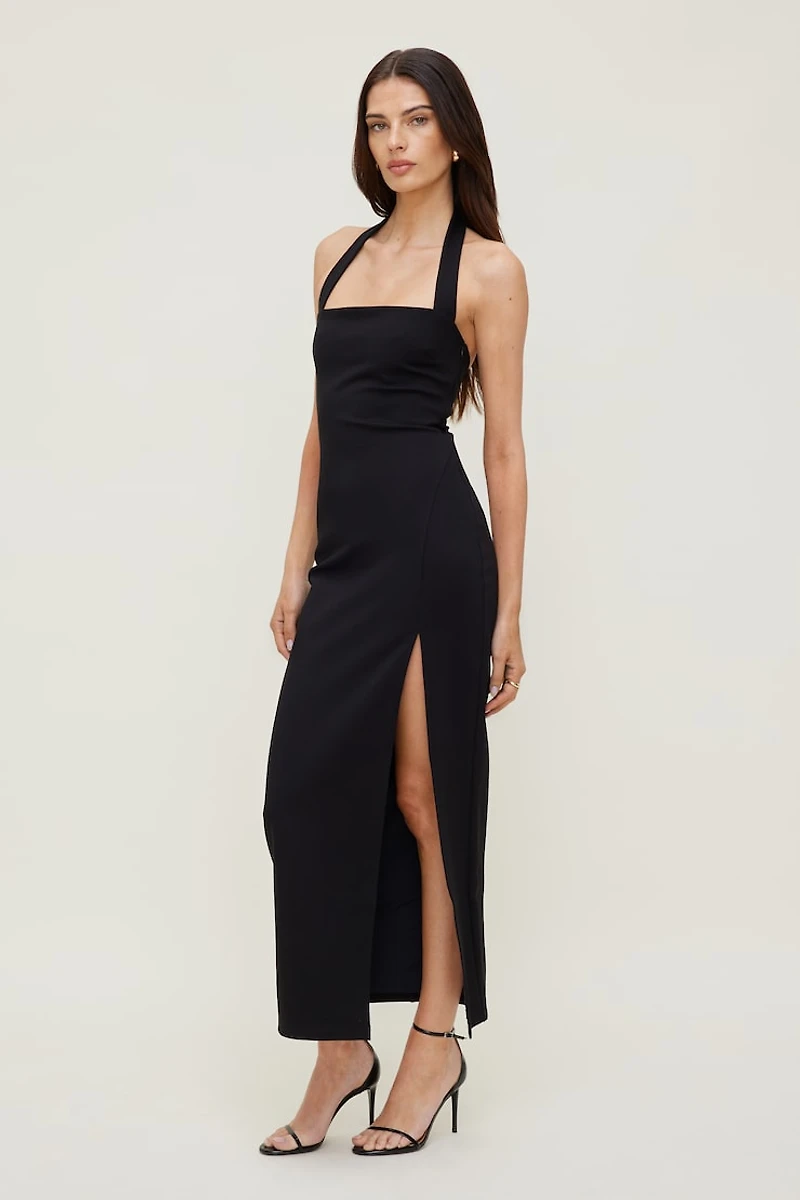 Miya Ponte Maxi Dress