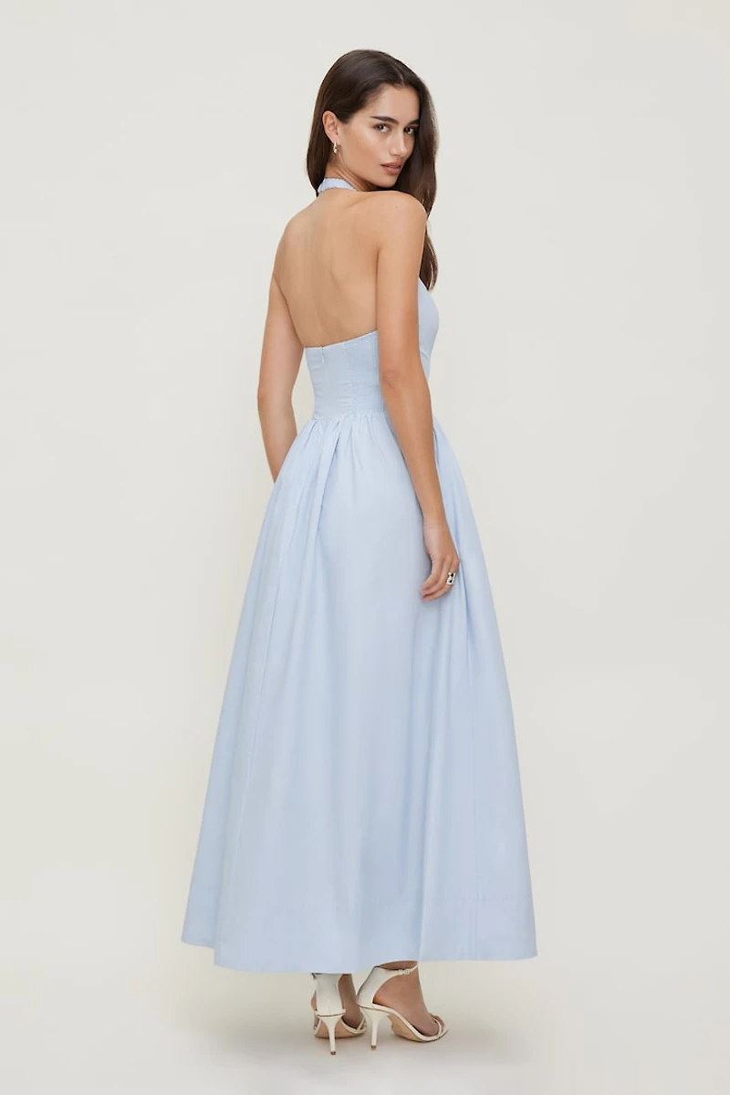 Taylor Poplin Maxi Dress