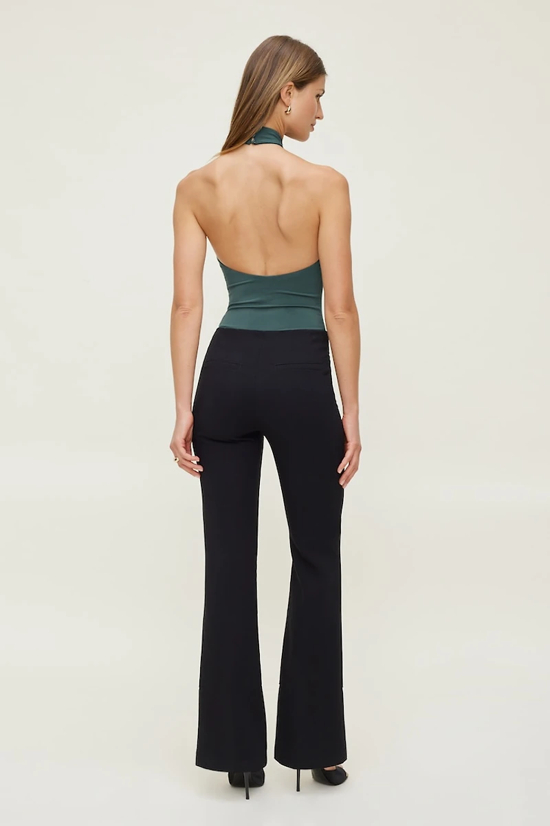 Sculpt Twist Halter Bodysuit