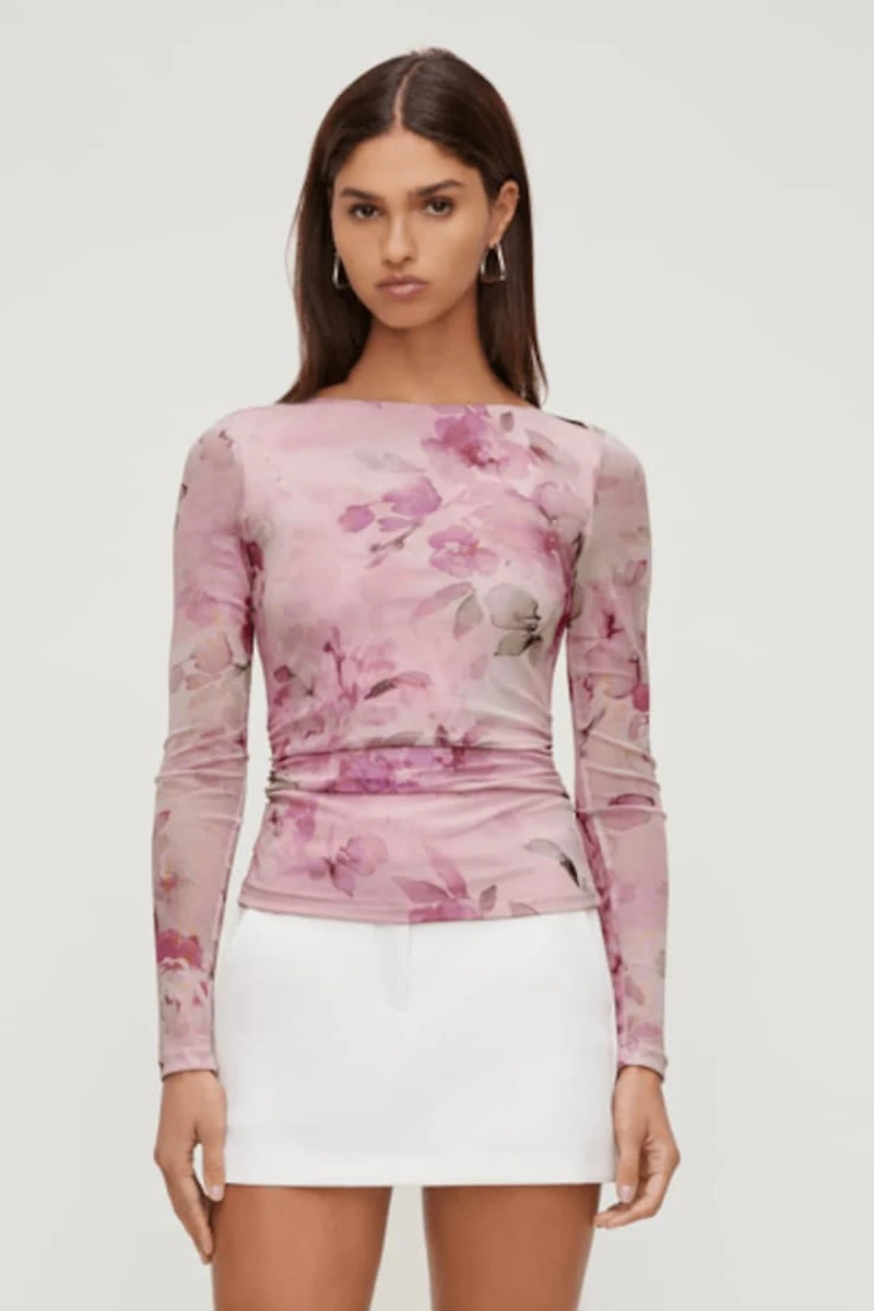 Haut en maille à manches longues Stella