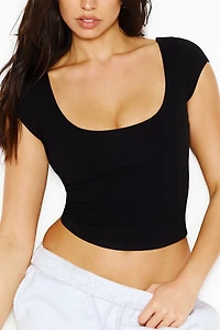 SuperSoft Twist Back T-Shirt