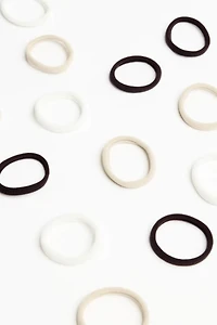 Ensemble de 18 élastiques à cheveux sans coutures