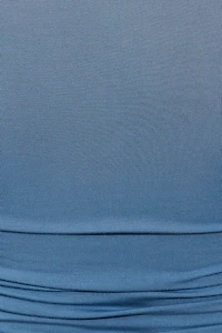 Haut doux à manches longues et col rond