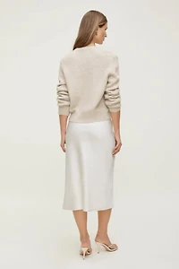 Cardigan à col rond Rebecca